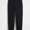 Pantalones de jogging holgados para niños con forro de sherpa