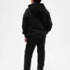 Pantalones de jogging holgados para niños con forro de sherpa