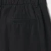 Pantalones de mezcla de lino de talle alto 365