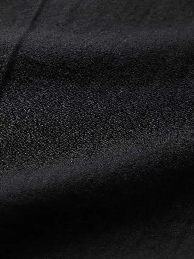 Pantalones de mezcla de lino de talle bajo 365