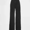 Pantalones de mezclilla plisados ultrasuaves de talle alto 365