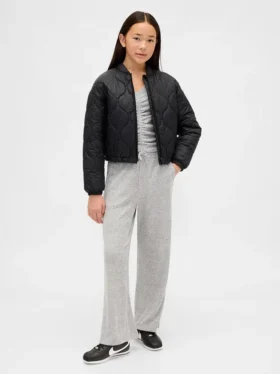 Pantalones de pierna ancha con costuras acanaladas Softspun para niños