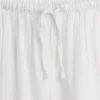 Pantalones de pierna ancha de gasa de algodón para niños