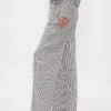 Pantalones de pierna ancha de mezcla de lino y algodón