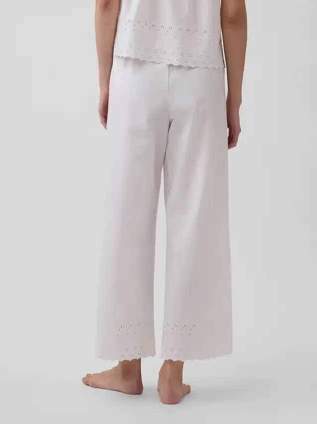 Pantalones de pijama bordados