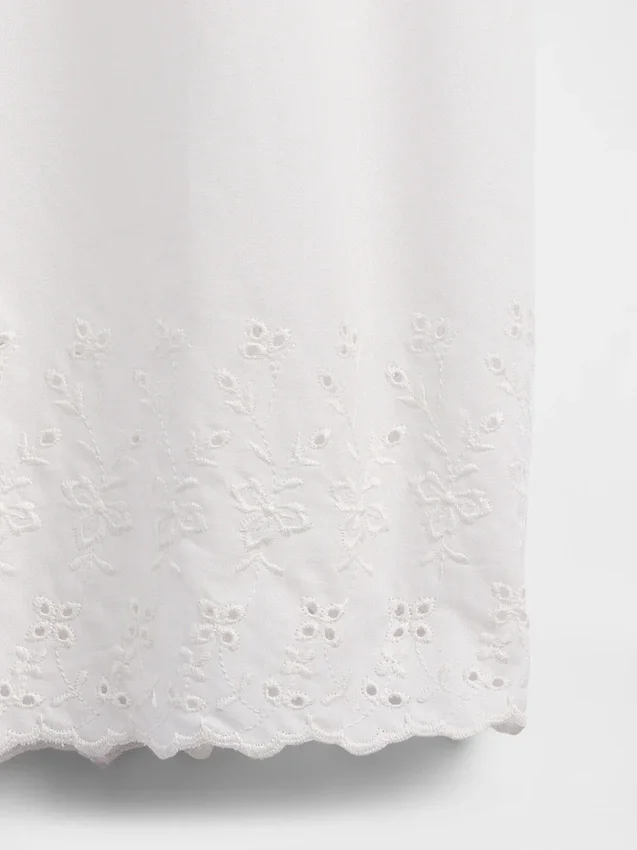 Pantalones de pijama bordados