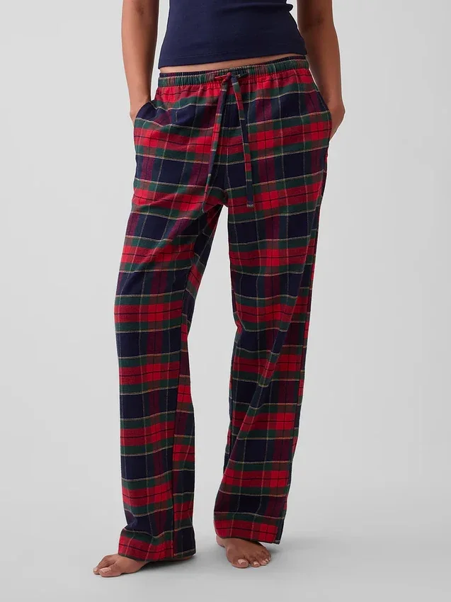 Pantalones de pijama de franela para adultos, los más suaves