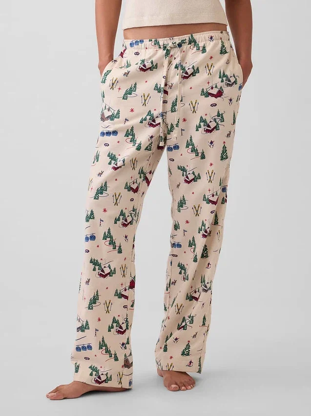 Pantalones de pijama de franela para adultos, los más suaves