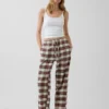 Pantalones de pijama de franela para adultos, los más suaves