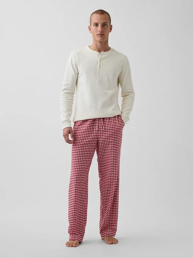Pantalones de pijama de franela para adultos, los más suaves