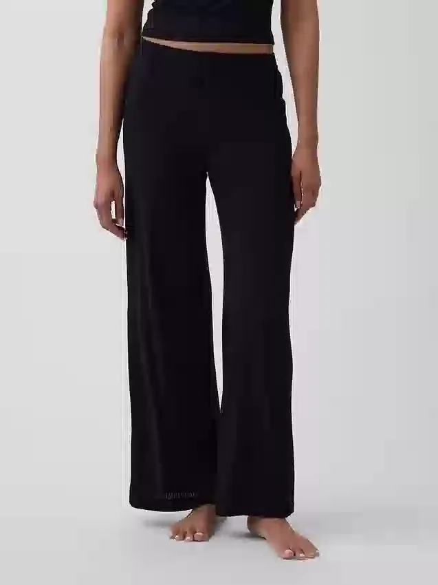 Pantalones de pijama de modal acanalado ultra suave