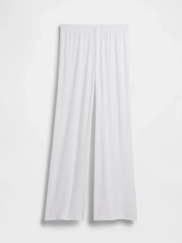 Pantalones de pijama de modal acanalado ultra suave
