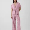 Pantalones de pijama de popelín
