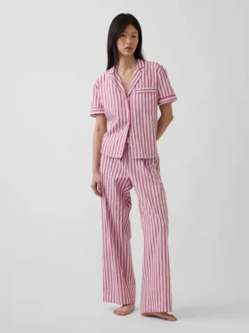 Pantalones de pijama de popelín