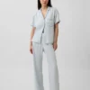 Pantalones de pijama de popelín