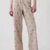 Pantalones de pijama de popelín