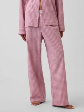 Pantalones de pijama de popelín