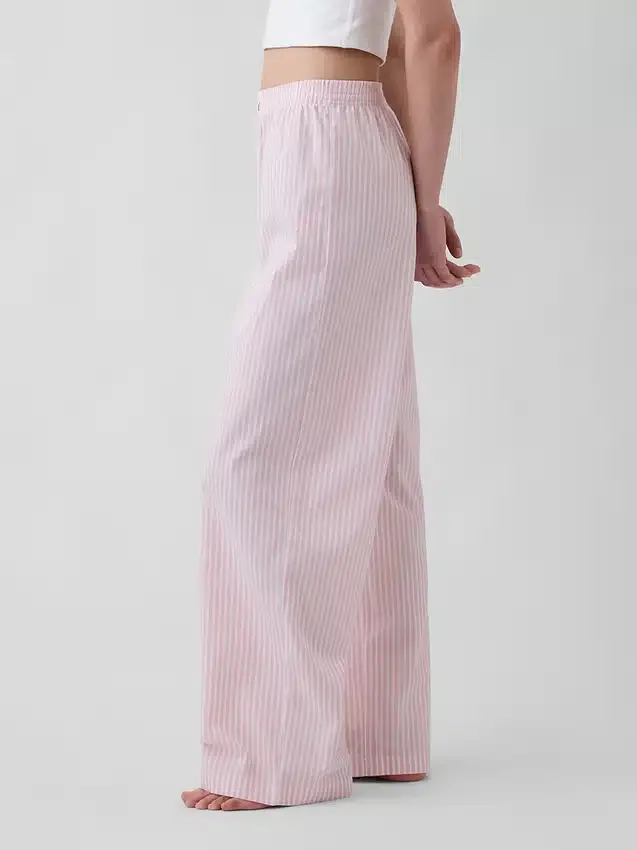 Pantalones de pijama de popelín