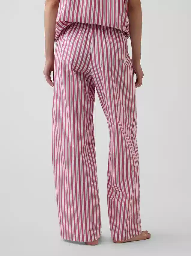 Pantalones de pijama de popelín