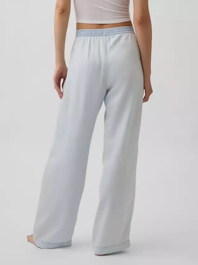 Pantalones de pijama de popelín