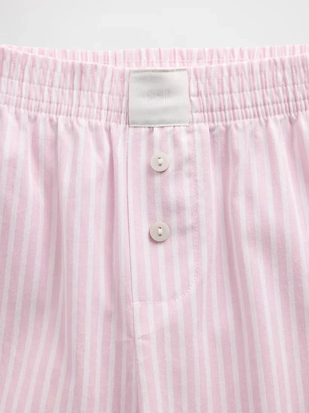 Pantalones de pijama de popelín