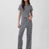 Pantalones de pijama de punto pointelle