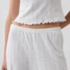 Pantalones de pijama de punto pointelle