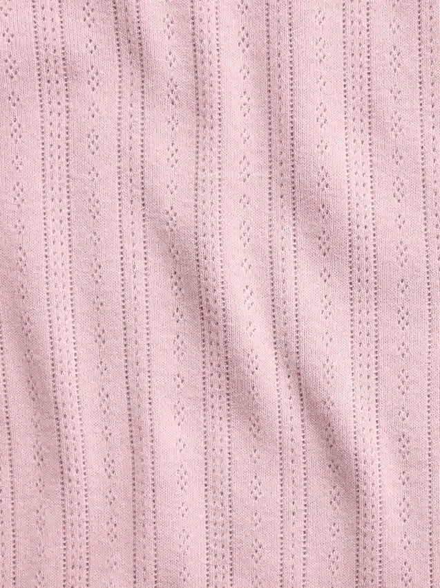 Pantalones de pijama de punto pointelle