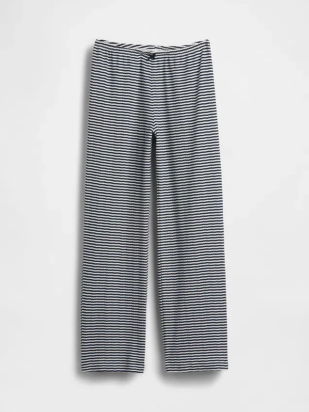Pantalones de pijama de punto pointelle