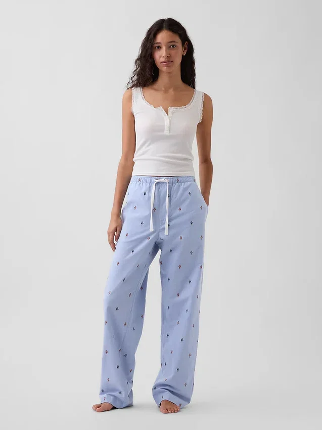 Pantalones de pijama holgados
