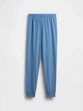 Pantalones de pijama tipo jogger reciclados para niños