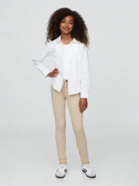 Pantalones de ponte para uniforme infantil