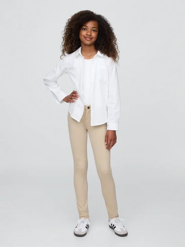 Pantalones de ponte para uniforme infantil