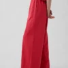 Pantalones de punto de pierna ancha