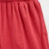 Pantalones de punto de pierna ancha