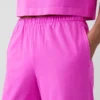 Pantalones de punto de pierna ancha