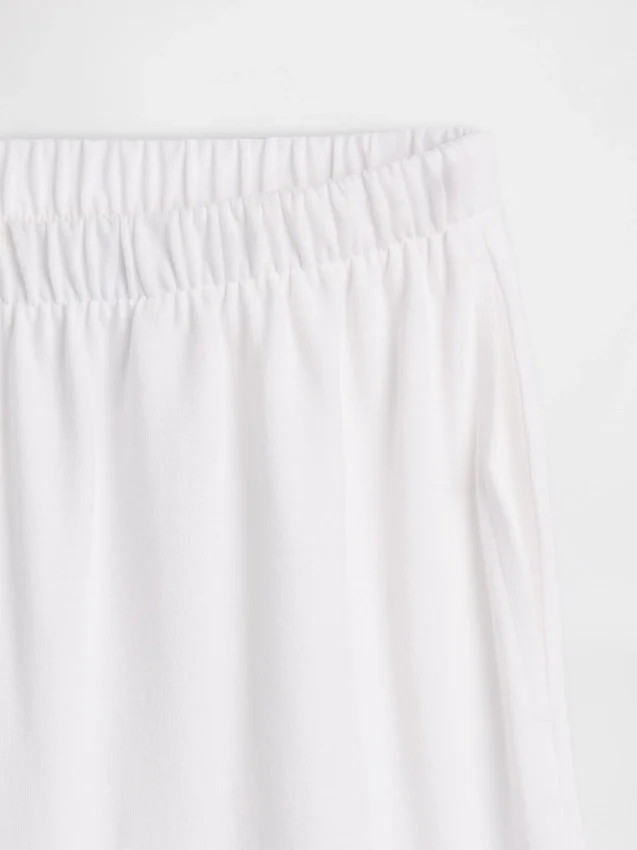 Pantalones de punto de pierna ancha
