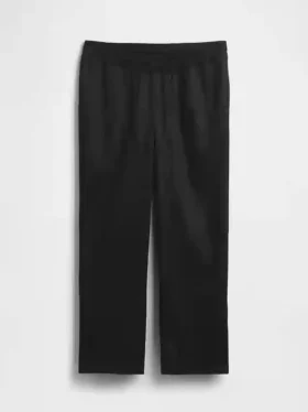 Pantalones de sarja premamá con diseño bajo el vientre