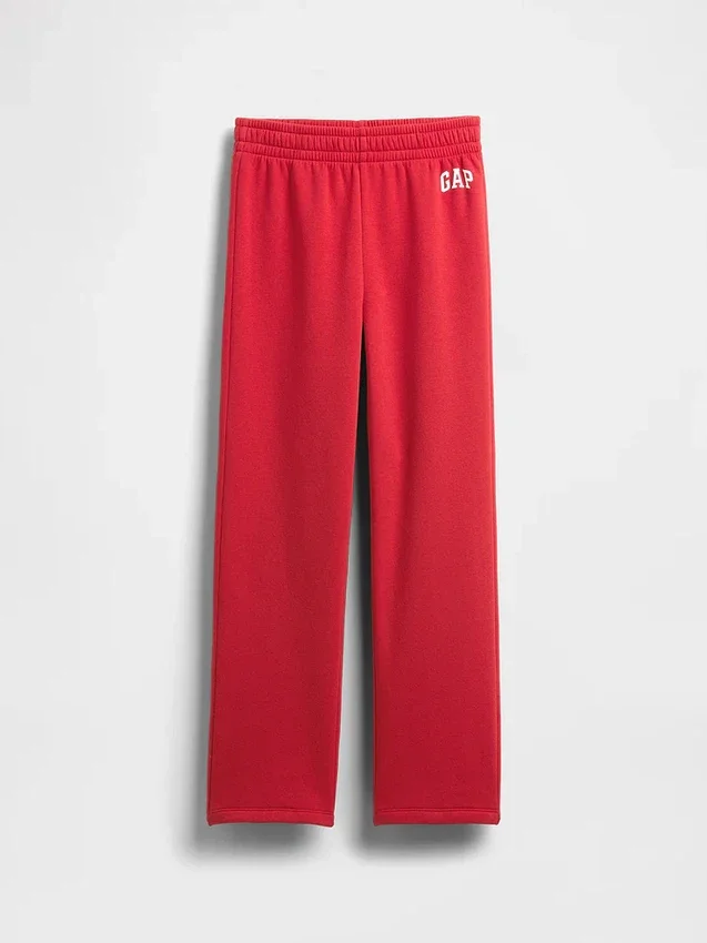 Pantalones de sudadera ajustados con logotipo para niños