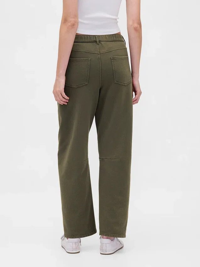 Pantalones de sudadera de felpa francesa de peso pesado