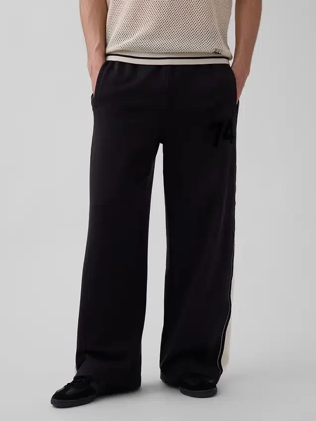 Pantalones de sudadera de felpa francesa gruesa Ouigap