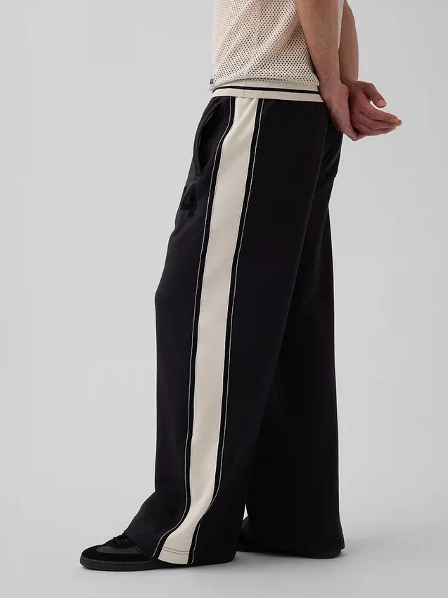 Pantalones de sudadera de felpa francesa gruesa Ouigap