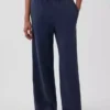 Pantalones de sudadera de felpa suave Vintagesoft de pierna ancha
