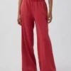 Pantalones de sudadera de felpa suave Vintagesoft de pierna ancha