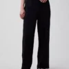Pantalones de sudadera de felpa suave Vintagesoft de pierna ancha
