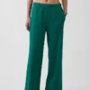 Pantalones de sudadera de felpa suave Vintagesoft de pierna ancha