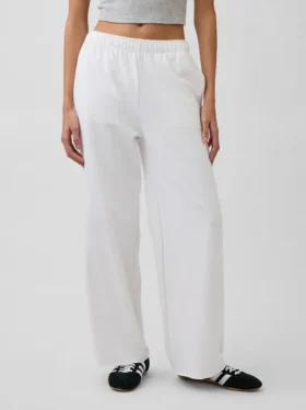 Pantalones de sudadera de felpa suave Vintagesoft de pierna ancha