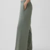 Pantalones de sudadera de felpa suave Vintagesoft de pierna ancha