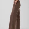 Pantalones de sudadera de felpa suave Vintagesoft de pierna ancha