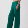 Pantalones de sudadera de felpa suave Vintagesoft de pierna ancha